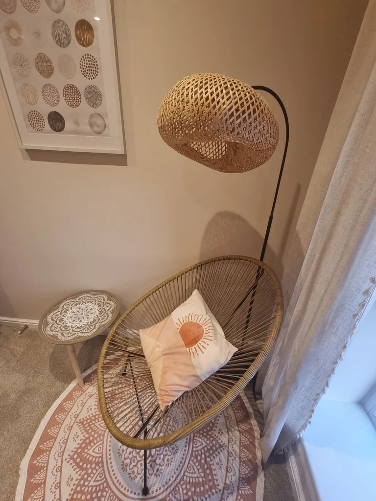 Boho gilrs room furniture set
