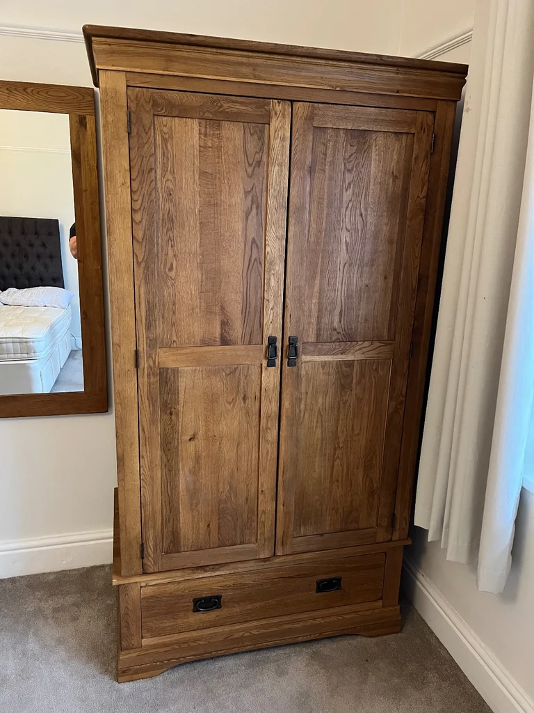 Oak furniture Land French Farm House wardrobe